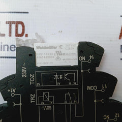 Weidmuller Trz 230Vac Rc 1Co Relay Module With Power Relay Rss113060 6A 250Vac