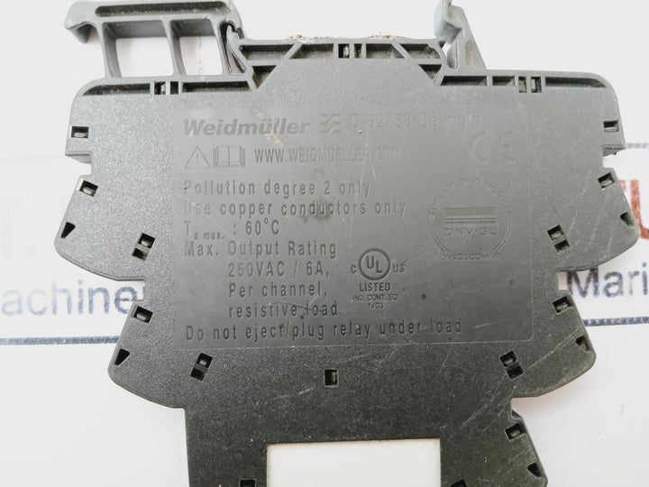 Weidmuller Trz 230Vac Rc 1Co Relay Module With Power Relay Rss113060 6A 250Vac