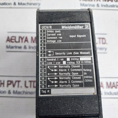 Weidmuller Ucv/r/12-50vdc/x Micromann Signal Conditioner Isolator Rev L