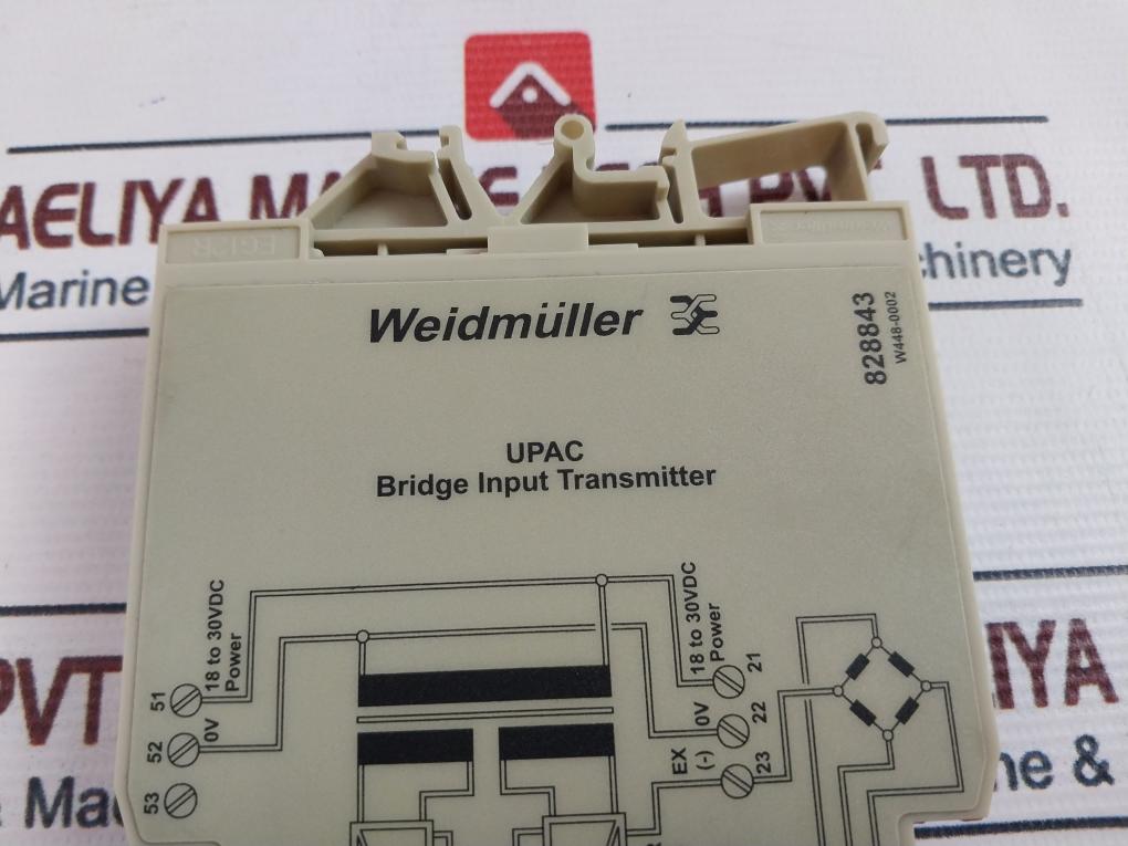 Weidmuller Upac 828843 Bridge Input Transmitter