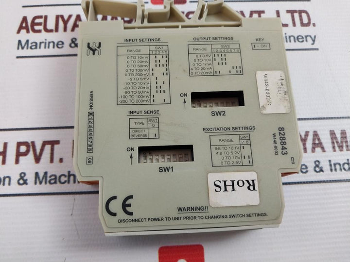 Weidmuller Upac 828843 Bridge Input Transmitter