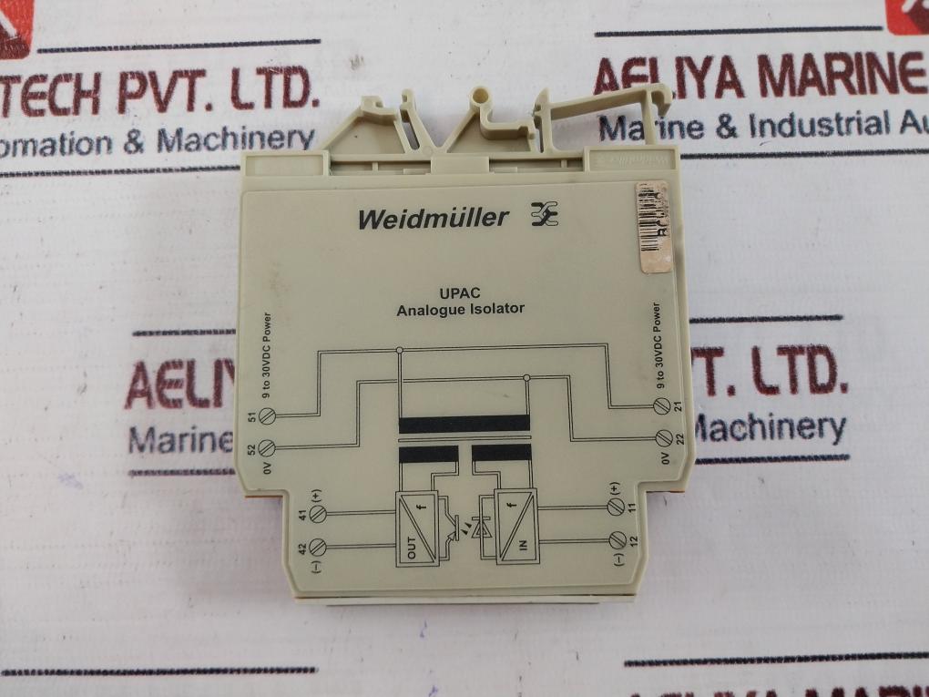 Weidmuller Upac 832709 Analogue Isolator – Aeliya Marine Tech