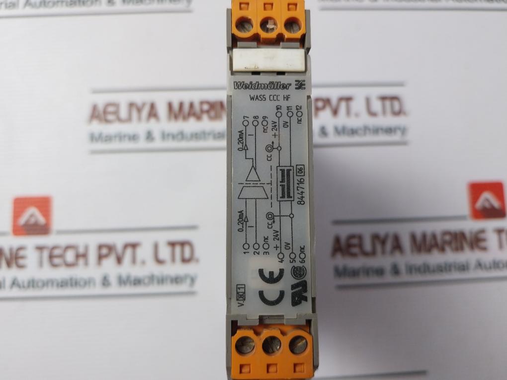 Weidmuller Was5 Ccc Hf Analogue Isolator