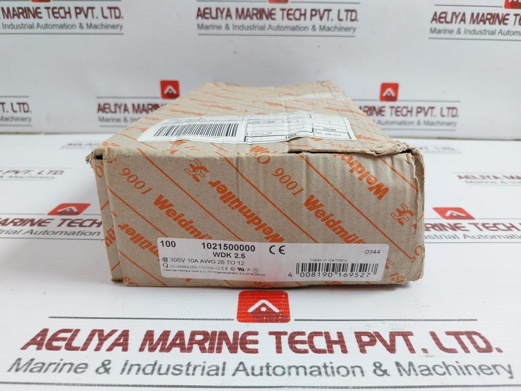 Weidmuller Multi-tier Modular Terminal Wdk 2.5 (1 Box = 100 Pcs)