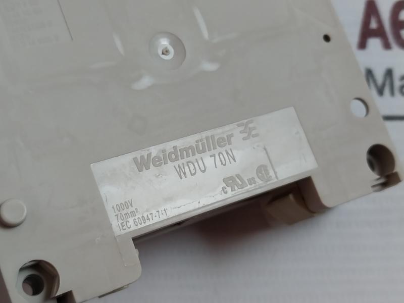 Weidmuller Wdu 70N Terminal Block 690V 1000V 70Mm2