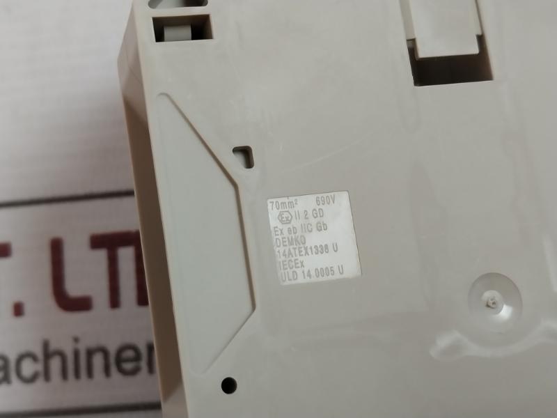 Weidmuller Wdu 70N Terminal Block 690V 1000V 70Mm2