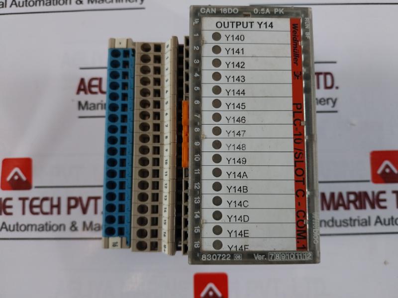 Weidmüller Winbloc Can 16Do Output Module 0.5A Pk Plc-10/Slot C-com.1