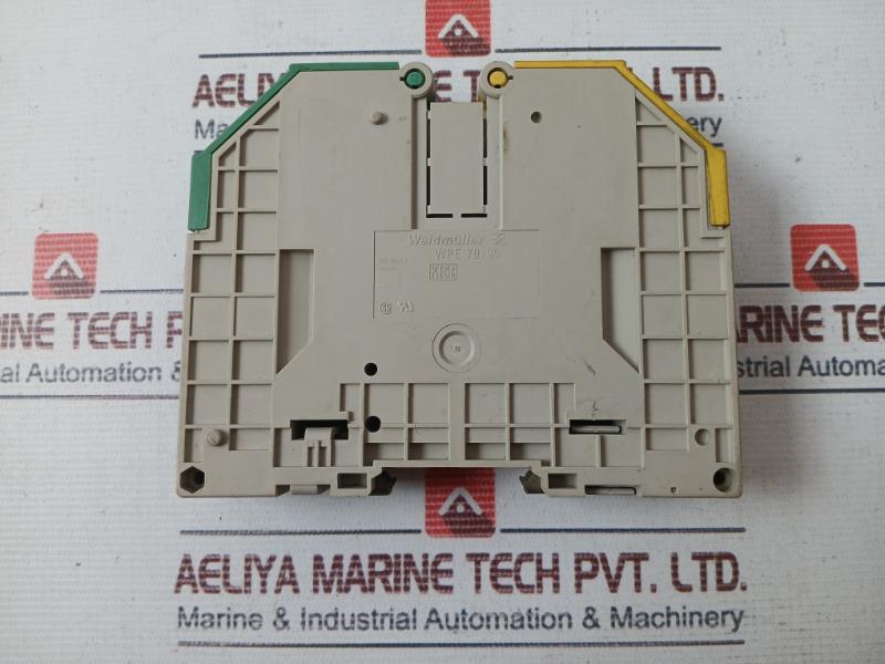 Weidmuller Wpe 70/95 Green Yellow Din Rail Wire Terminal Block Iec 947-7-2 95 Mm2