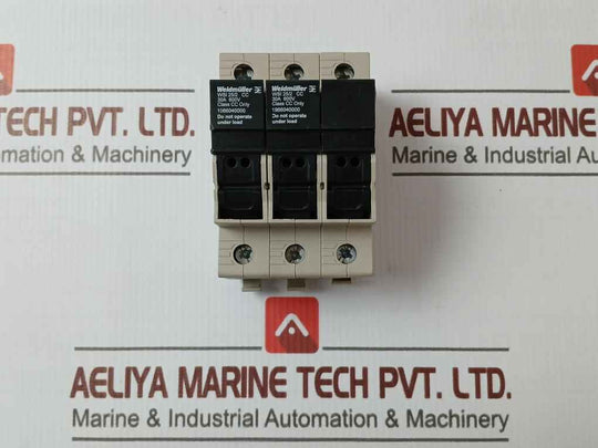 Weidmuller Wsi 25/2 Cc Fuse Terminal 30a 600v Ac/dc
