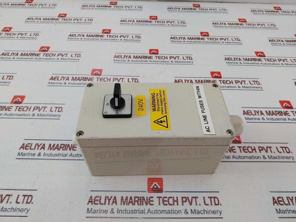 Weidmuller Wsi 6 Fused Switch/Relay Control Box 500V 6Mm2 10A/440V 12Vdc