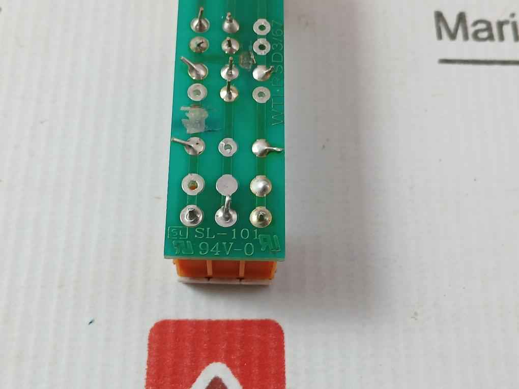 Weidmuller Wti Rsd3/67 Termination Panel Interface Module