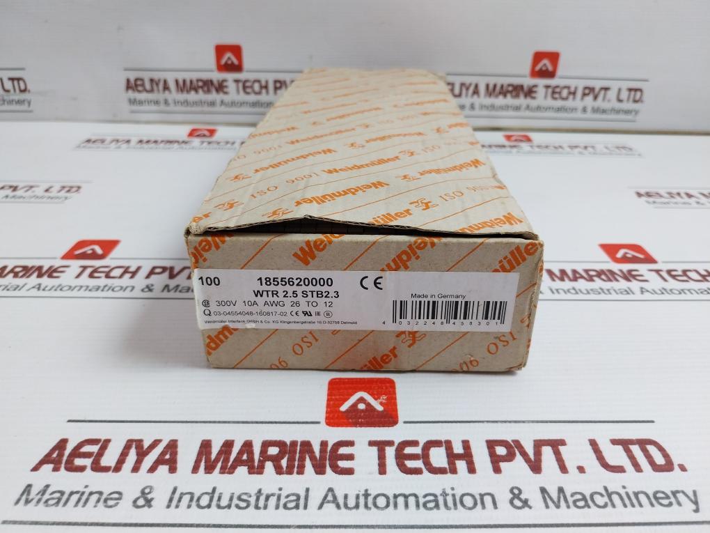 Terminal Block Wtr 2.5 Stb2.3 Weidmüller (1 Box = 100 Pcs)