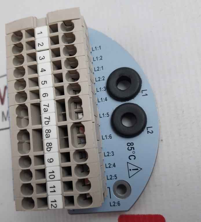 Weidmuller Zdub 2.5-2/2An Current Transformer Terminal Block Plate 600V 20A