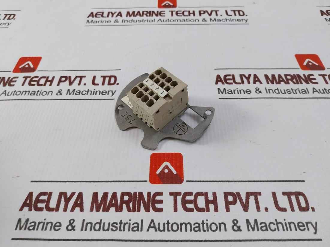 Weidmuller Zdub 2.5-2/2An Feed-through Terminal Block 2.5Mm2 800V 4-20Ma