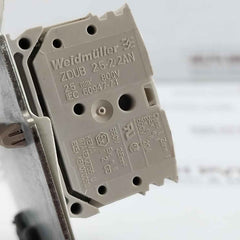 Weidmuller Zdub 2.5-2/2An Terminal Block Assembly 7000003-143 600V,20A
