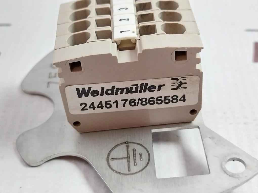 Weidmuller Zdub 2,5-2/2An Power Connector Iec 60947-7-1