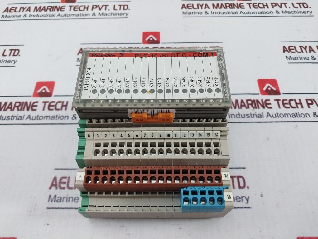 Weidmuller Zsb 1.5/16 S/+/- Base Module/Terminal Block Assembly