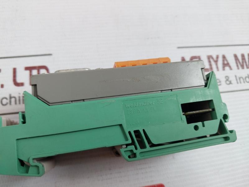 Weidmuller Zsf A 1,5 Pe Can Bridge Connector 24V