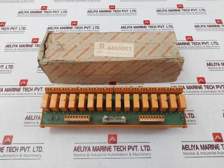 Weidmuller 8050731001 Relay Card Rsm 16R 24Vdc