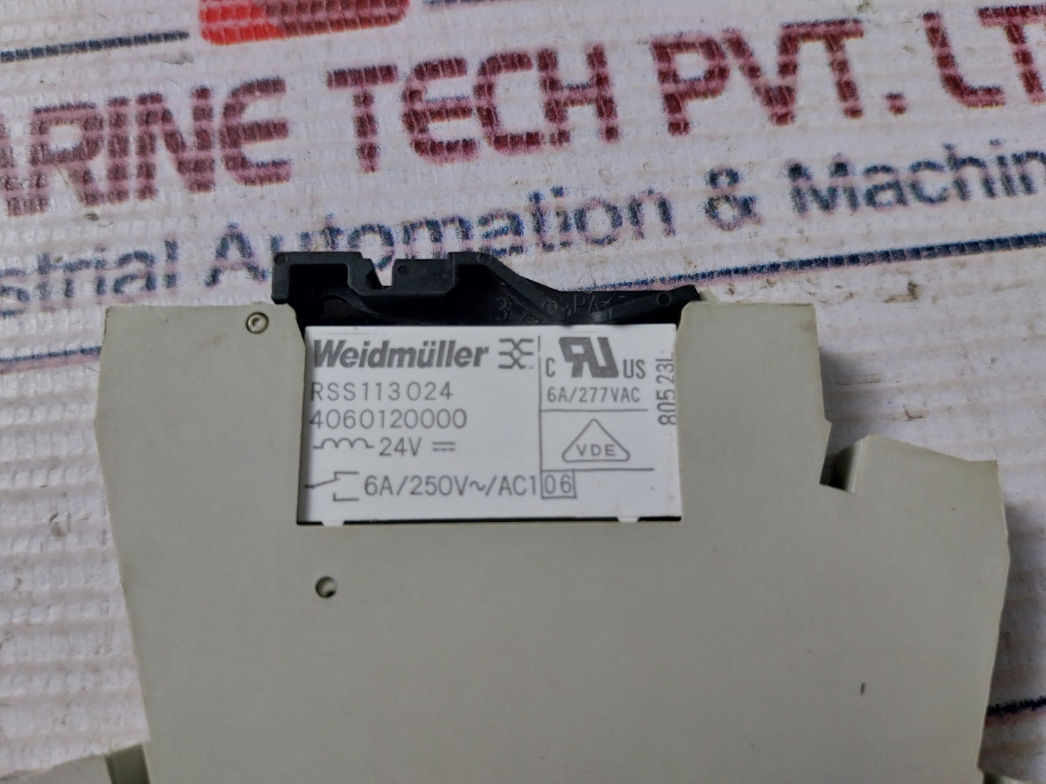 Weidmuller Mrs 24Vdc 1Co Relay Module 8533640000 6A/250