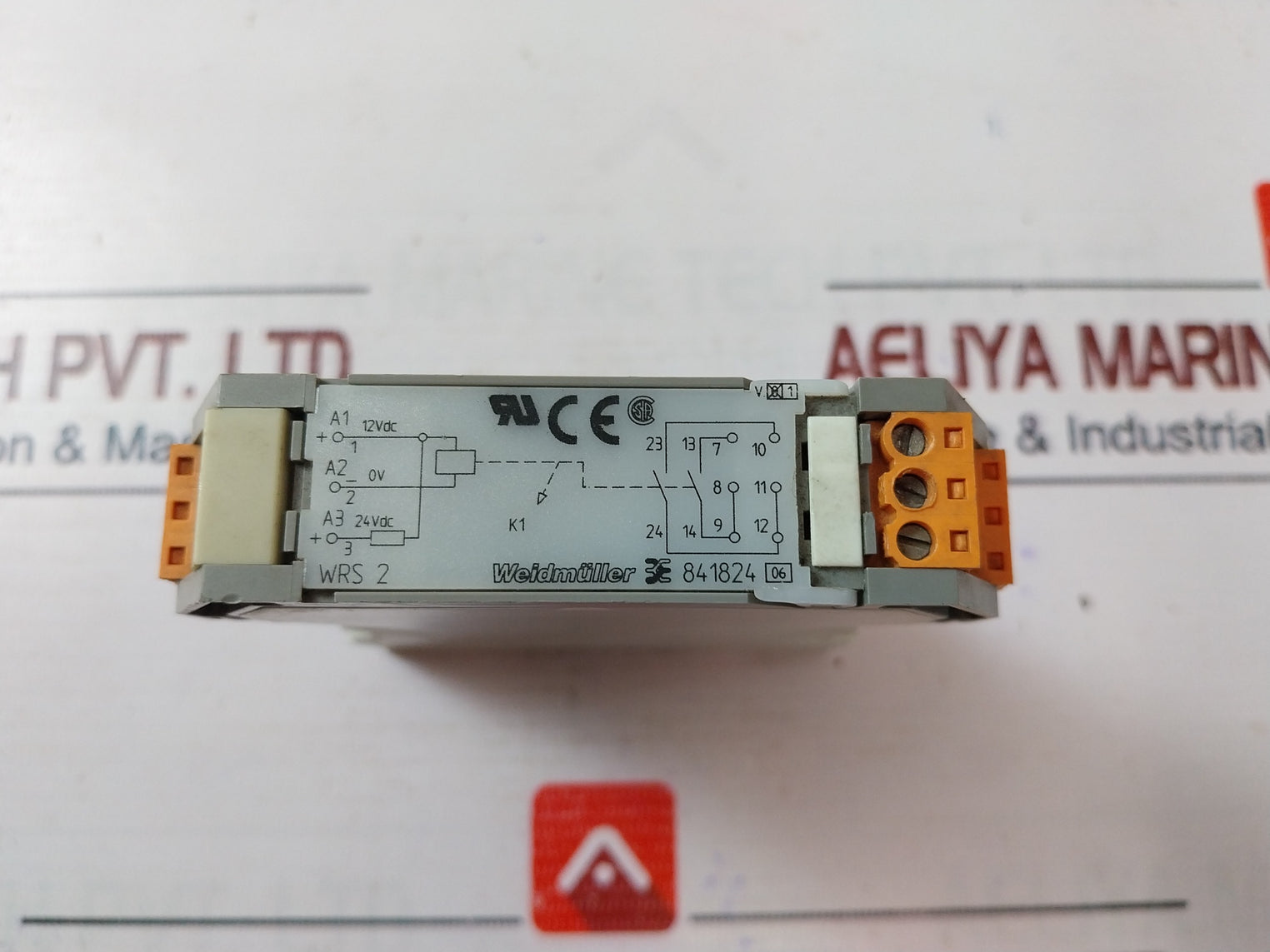 Weidmuller Wrs 2 Relay 12/24 Vdc