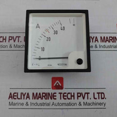 Weigel Ac Moving-iron Panel Ammeter Eq96Kl