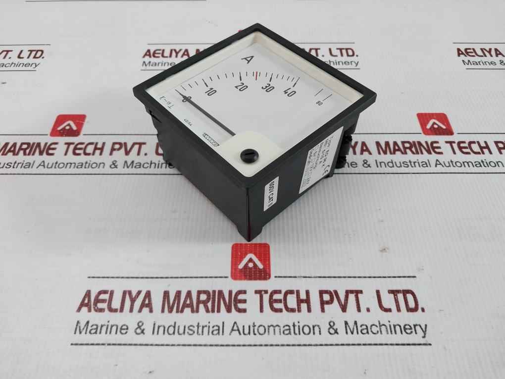 Weigel Ac Moving-iron Panel Ammeter Eq96Kl