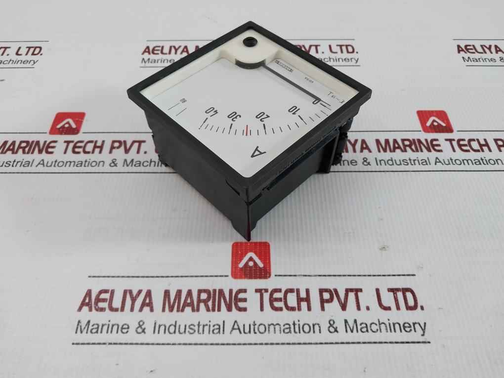 Weigel Ac Moving-iron Panel Ammeter Eq96Kl