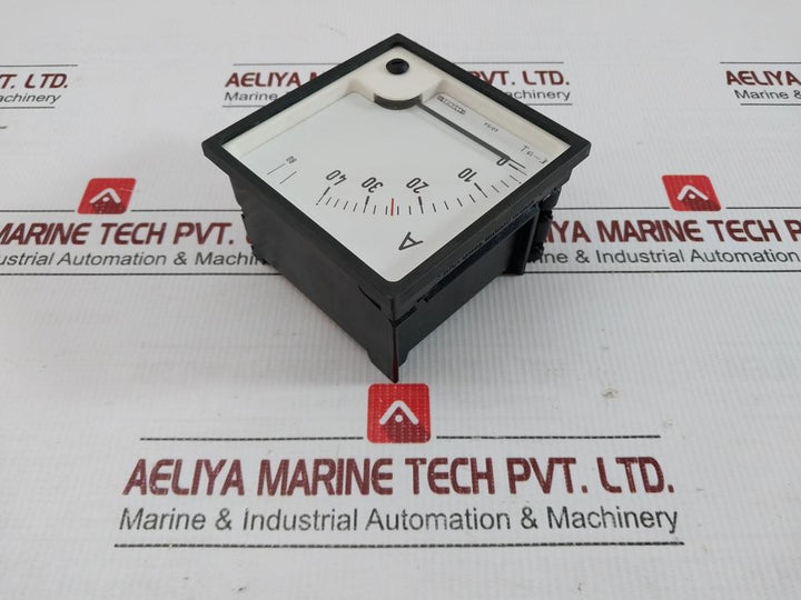 Weigel Ac Moving-iron Panel Ammeter Eq96Kl