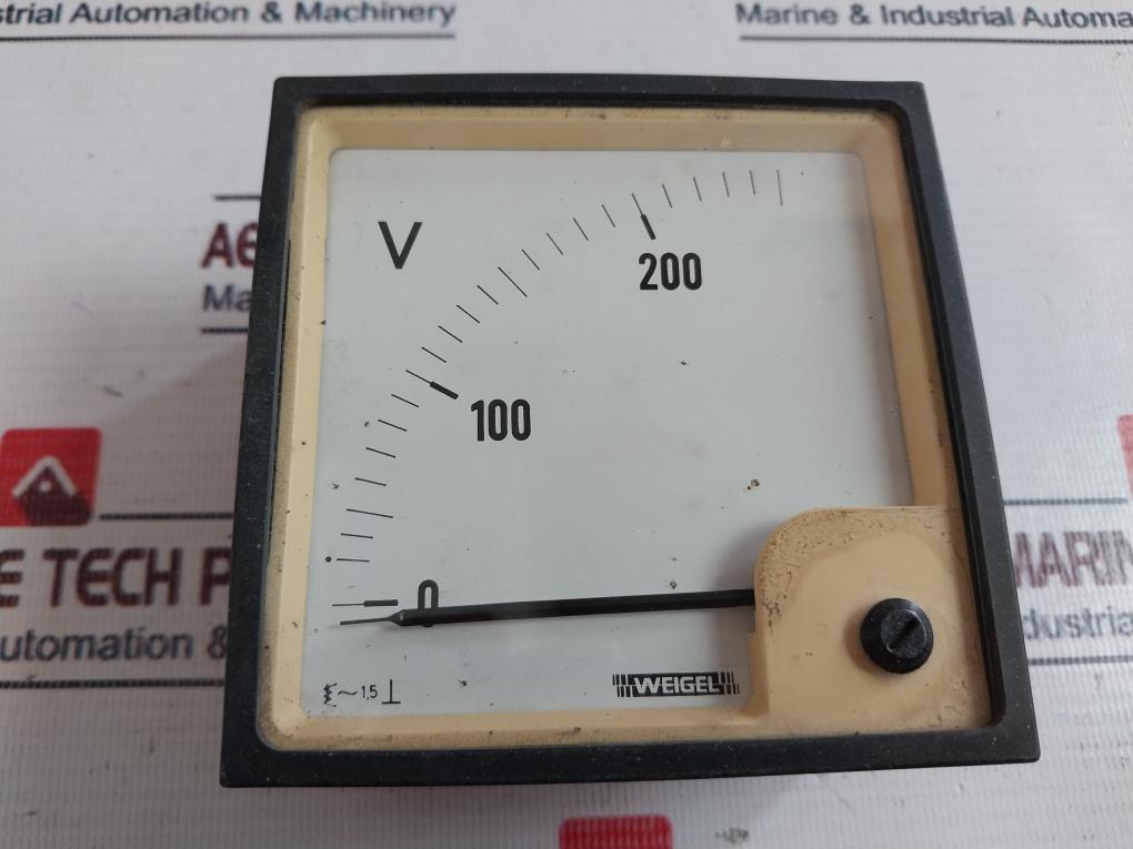 Weigel Eq 96 Volt Meter 0-200V