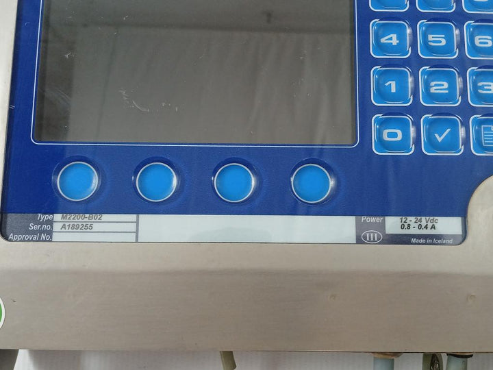 Weighing Scale Indicator M2200-b02 Marel 12-24 Vdc 0.8-0.4A