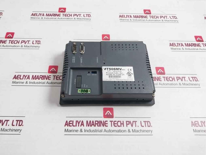 Weintek Mt506Mv Hmi Touch Screen Panel Display 10-90%Rh 370 Ma At 24Vdc