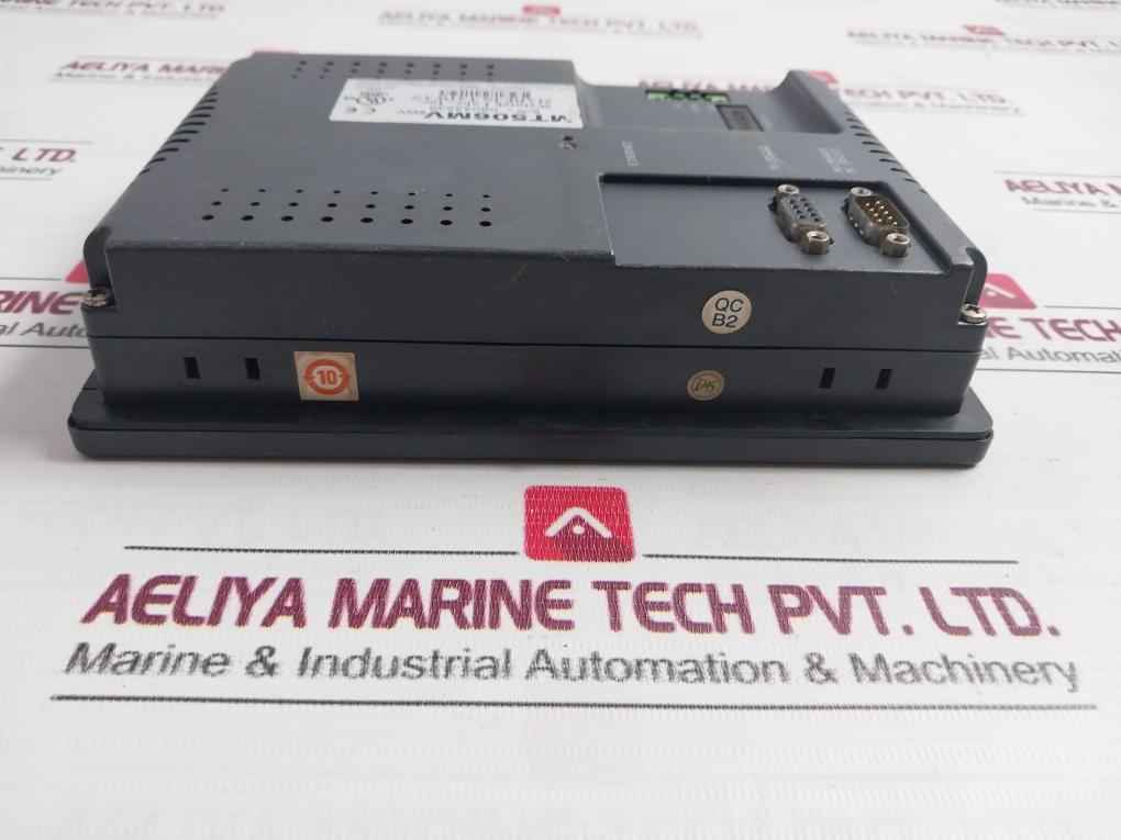 Weintek Mt506Mv Hmi Touch Screen Panel Display 10-90%Rh 370 Ma At 24Vdc