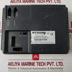 Weintek Mt506Mv Lcd Touch Screen Display Panel 370Ma At 24Vdc