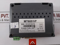 Weintek Mt6051Ip Digital Touchscreen Interface 300Ma 24Vdc