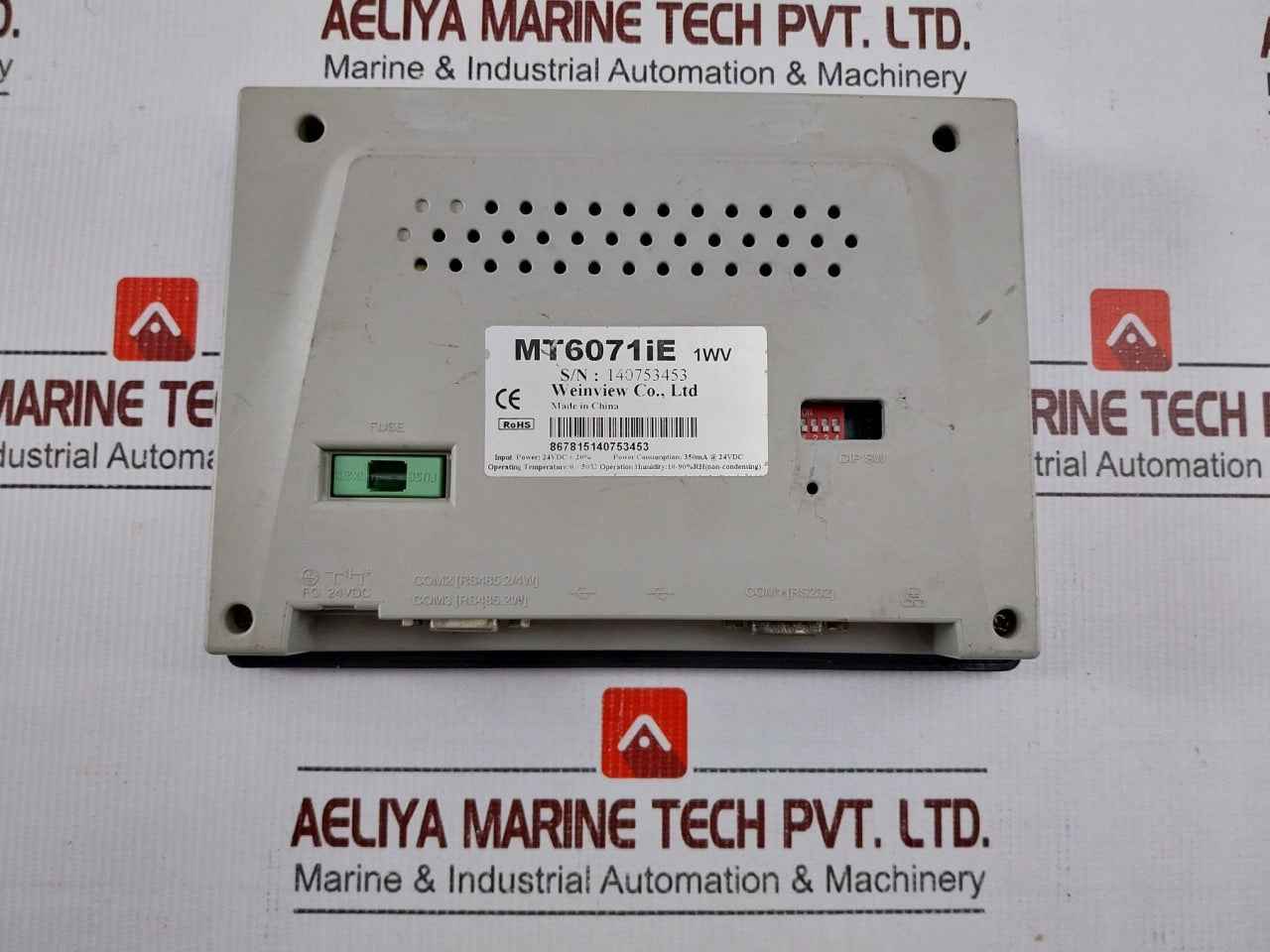 Weinview Mt6071Ie Hmi Display Panel 350Ma 24Vdc 867815140753453