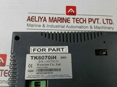 Weinview Tk6070Ih Human Machine Interface (Hmi) Panel 24Vdc 300Ma (Not Working)