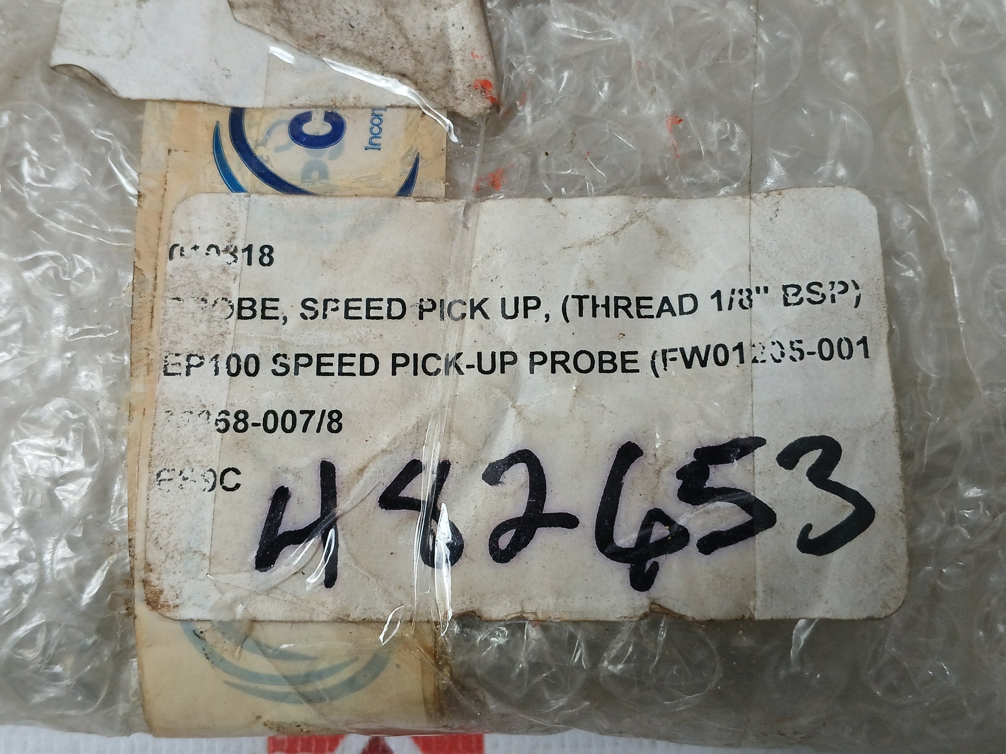 Weir 35868-007/8 Probe Speed Pick Up Thread 1/8" Bsp Ep100
