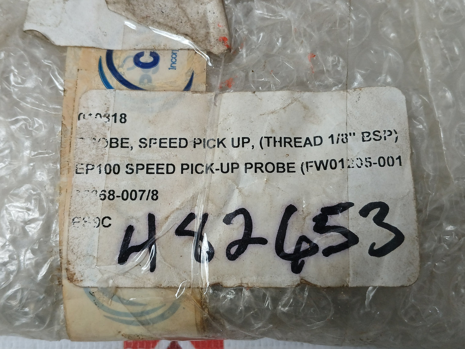 Weir 35868-007/8 Probe Speed Pick Up Thread 1/8