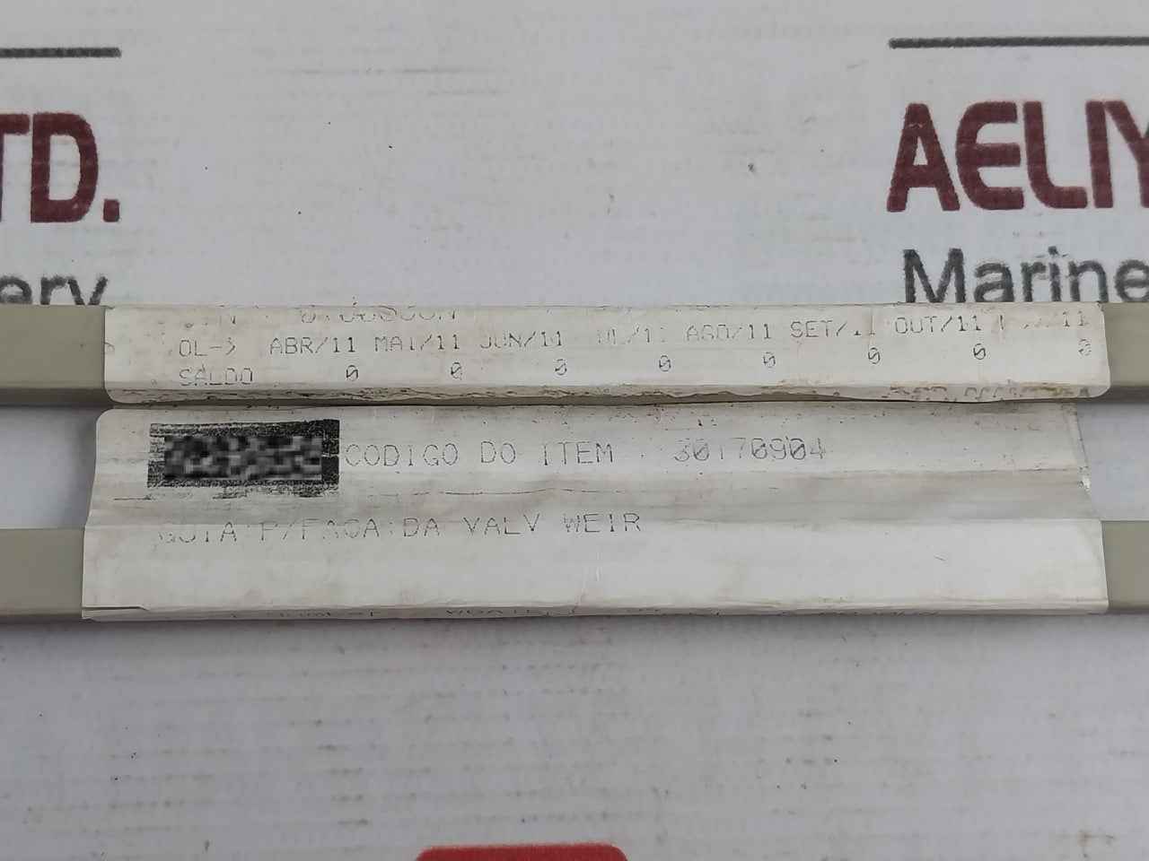 Weir W6A16004P04 Valve (Face) Component