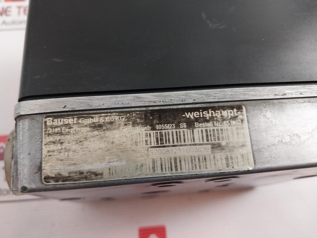 Weishaupt 1055/23 S6 Servo Motor 330V 50 Hz