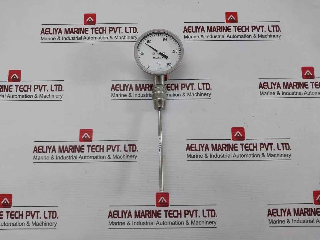 Weksler 0-250°F Bimetal Thermometer