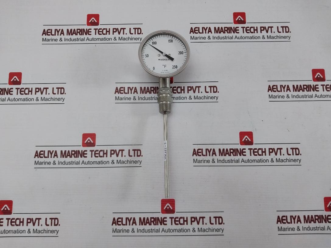 Weksler 0-250°F Bimetal Thermometer