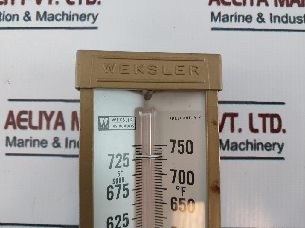 Weksler 50-750°f Thermometer 25-775 5°subd