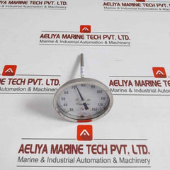 Weksler 6-mm Diameter Dial Thermometer 1-degree Subdivision 30-130°F