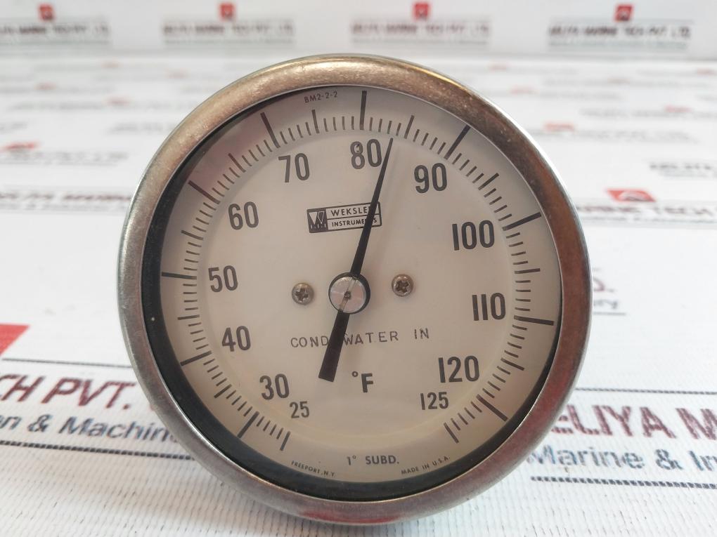 Weksler Bm2-2-2 Pressure Gauge