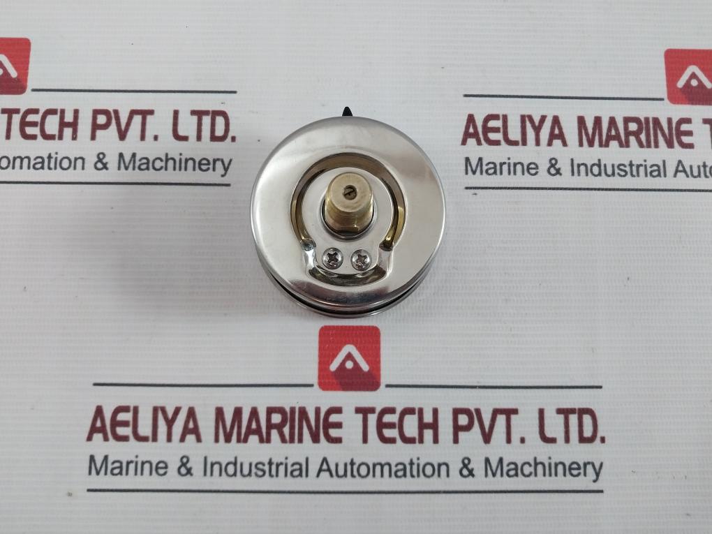 Weksler By12Yvc4Cw Stainless Steel Cased Liquid Filled Vacuum Gauge