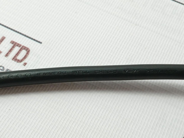 Well Shin H05Vv-f Power Cord 3G 1.0Mm2 Vde 250/440V 16A 250V Iemmequ, Ws-023