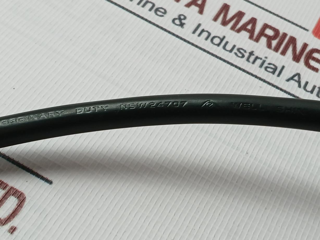 Well Shin H05Vv-f Power Cord 3G 1.0Mm2 Vde 250/440V 16A 250V Iemmequ, Ws-023