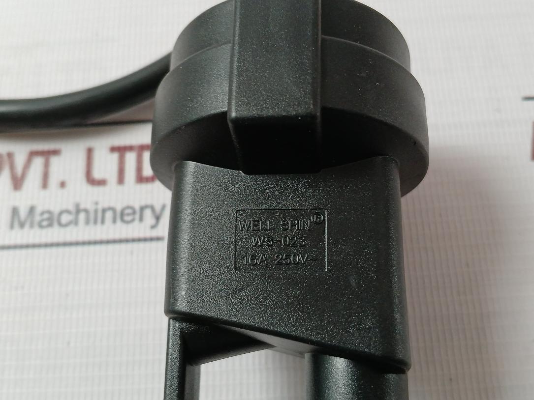 Well Shin H05Vv-f Power Cord 3G 1.0Mm2 Vde 250/440V 16A 250V Iemmequ, Ws-023